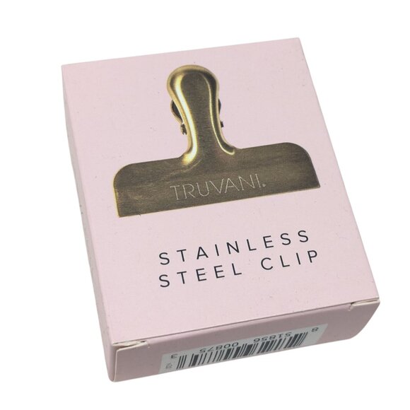 New Truvani Glass Jar, 2 70ml Scoop, and Clip - Picture 3 of 10